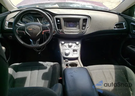 2016 Chrysler 200 Lx z USA, uszkodzony, nr VIN 1C3CCCFB9GN186573